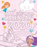 My Coloring Calendar 2020