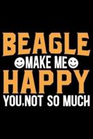 Beagle Make Me Happy You, Not So Much