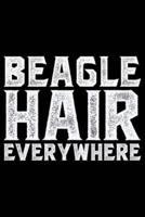 Beagle Hair Everywhere