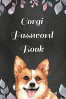 Corgi Password Book With Tabs