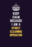 Keep Calm Because I Am A Street Cleaning Operator