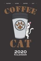 Katze Mit Kaffeebecher "Coffee Cat" Kalender 2020