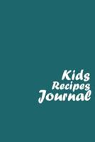 Kids Recipes Journal