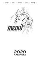 Mischlingskatze Meow Kalender 2020