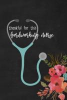 Gratitude Journal for Nurses