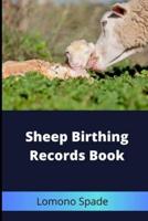 Sheep Birthing Records Book