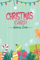 Christmas Card Address Book