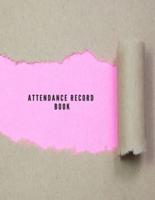 Attendance Record Book