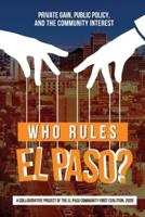 Who Rules El Paso?