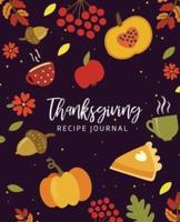 Thanksgiving Recipe Journal