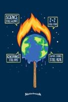 My Climate Change Burning Melting Ice Earth