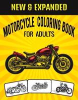 Motorcycle Coloring Book For Adults