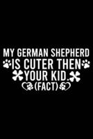 My German Shepherd Is Cuter Then Your Kid Fact