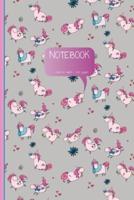 Unicorn Narrow Ruled Notebook