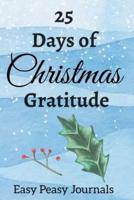 25 Days of Christmas Gratitude