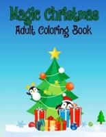Magic Christmas Adult Coloring Book