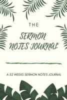 The Sermon Notes Journal