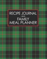 Recipe Journal and Family Meal Planner