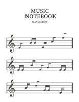 Manuscript Music Notebook