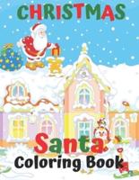 Christmas Santa Coloring Book