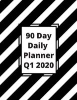 90 Day Daily Planner Q1 2020