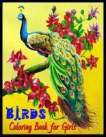 BIRDS Coloring Book for Girls