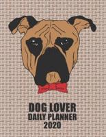 Dog Lover Daily Planner 2020