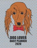 Dog Lover Daily Planner 2020