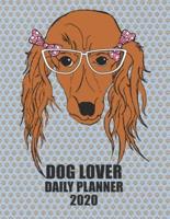 Dog Lover Daily Planner 2020