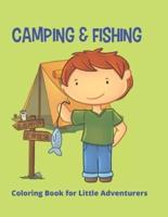 Camping & Fishing Coloring Book