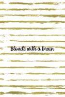 Blonde With A Brain