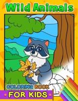 Wild Animals Coloring Books for Kids