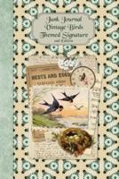 Junk Journal Vintage Birds Themed Signature 2nd Edition