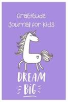 Gratitude Journal For Kids Dream Big