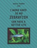 Zebrafish Weekly Planner 2020