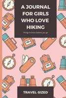 A Journal for Girls Who Love Hiking
