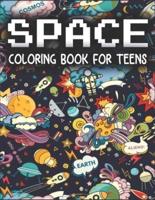 Space Coloring Book For Teens