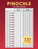 Pinochle Score Pads 120 Score Pages