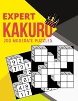 Expert Kakuro 200 Moderate Puzzles