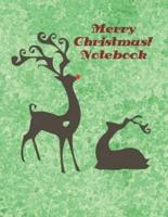 Merry Christmas Notebook