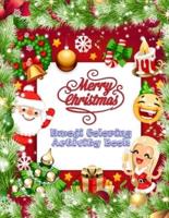 Merry Christmas Emoji Coloring Activity Book