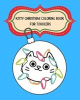 Kitty Christmas Coloring Book for Toddlers