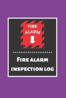 Fire Alarm Inspection Log