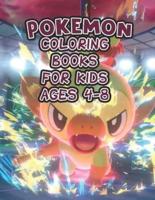 Pokemon Coloring Books For Kids Ages 4-8