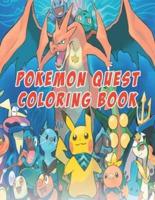 Pokemon Quest Coloring Book