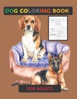Dog Coloring Book for Adult