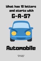 What Has 10 Letters and Starts With G-A-S? Automobile