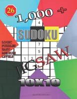 1,000 + Sudoku Jigsaw 10X10