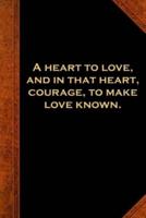 2020 Daily Planner Shakespeare Quote Heart Love Courage 388 Pages