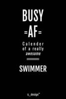 Calendar 2020 for Swimmers / Swimmer